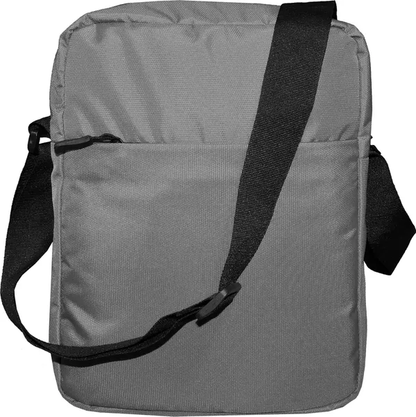 Grey_Polyester_Non-Detachable_Strap_Zipper_Closure_Multipurpose_Travel_Sling_Bag_For_Men_&_Women_(31_X_23_Cm)