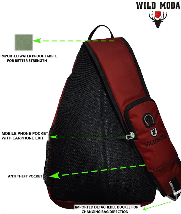 Maroon_Polyester_Solid_Crossbody_Backpack_For_Boys_&_Girls_(16_X_6_X_6_In)