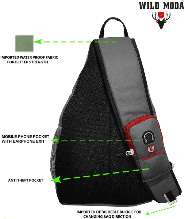 Grey_&_Red_Polyester_Solid_Crossbody_Backpack_For_Boys_&_Girls_(16_X_6_X_6_In)