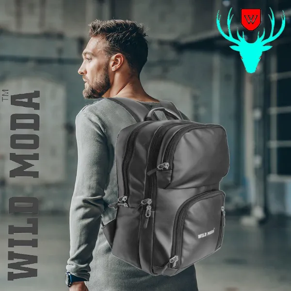 Grey_Artificial_Leather_Solid_Laptop_Backpack_For_Men_&_Women_(17_X_11.5_X_5.5_In)
