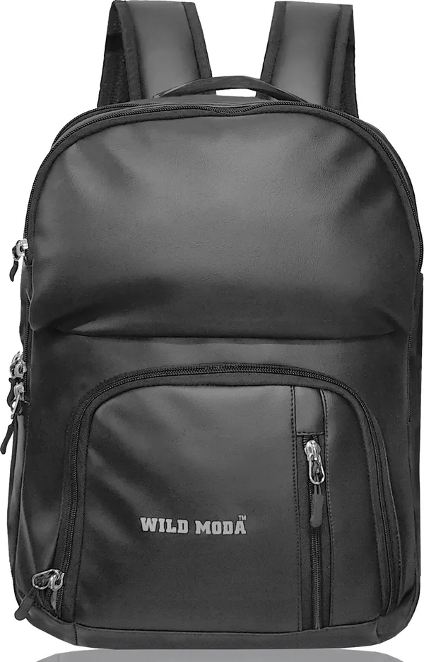 Grey_Artificial_Leather_Solid_Laptop_Backpack_For_Men_&_Women_(17_X_11.5_X_5.5_In)