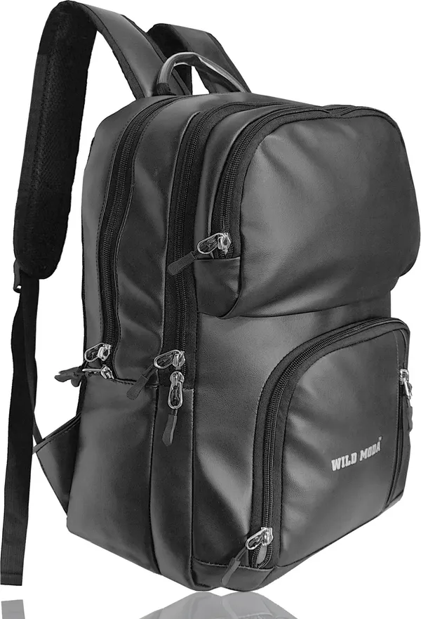 Grey_Artificial_Leather_Solid_Laptop_Backpack_For_Men_&_Women_(17_X_11.5_X_5.5_In)