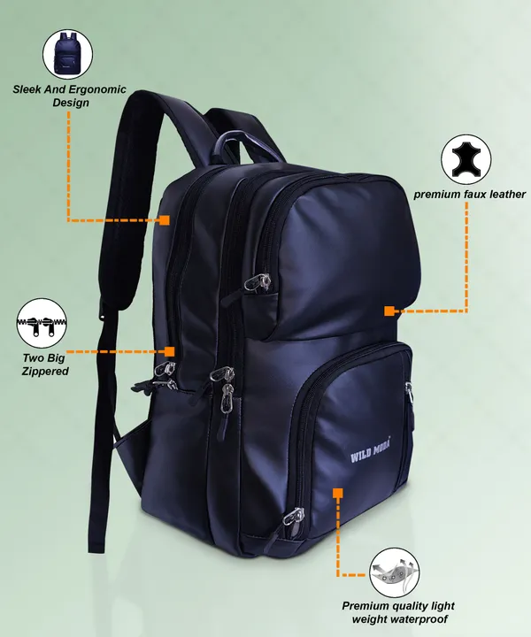 Blue_Artificial_Leather_Solid_Laptop_Backpack_For_Men_&_Women_(17_X_11.5_X_5.5_In)