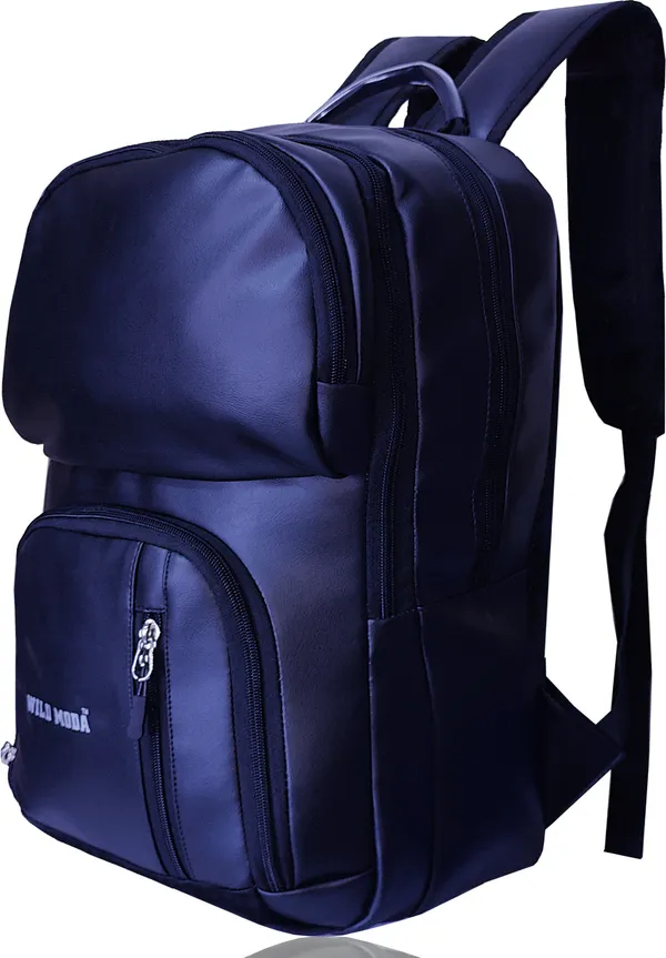 Blue_Artificial_Leather_Solid_Laptop_Backpack_For_Men_&_Women_(17_X_11.5_X_5.5_In)
