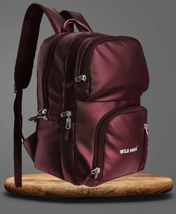 Maroon_Artificial_Leather_Solid_Laptop_Backpack_For_Men_&_Women_(17_X_11.5_X_5.5_In)
