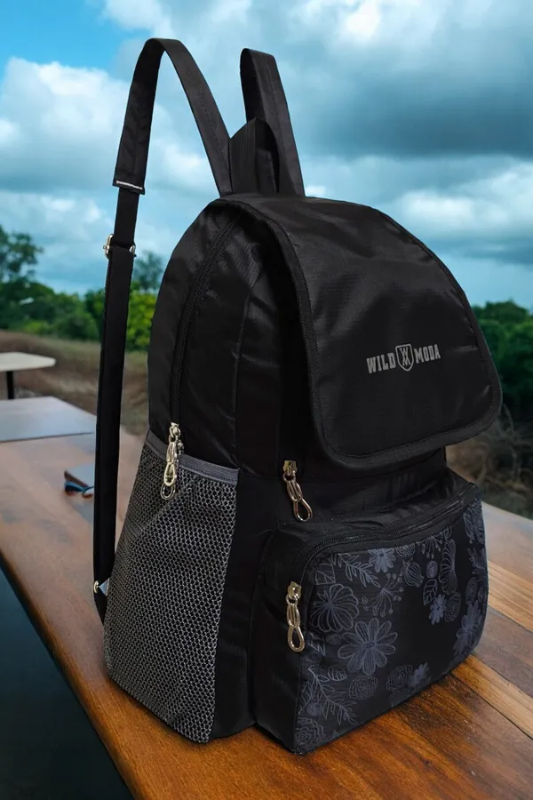 Black_Polyester_Printed_Backpack_For_Girls_(17.5_X_11_X_5_In)