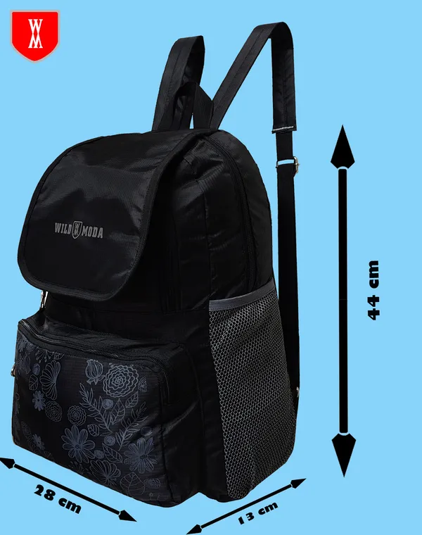 Black_Polyester_Printed_Backpack_For_Girls_(17.5_X_11_X_5_In)