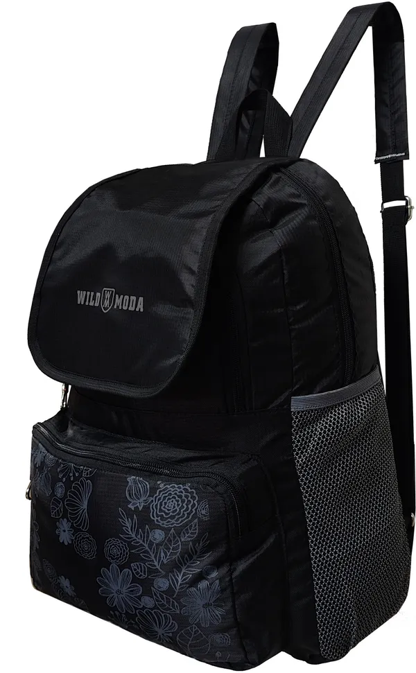 Black_Polyester_Printed_Backpack_For_Girls_(17.5_X_11_X_5_In)