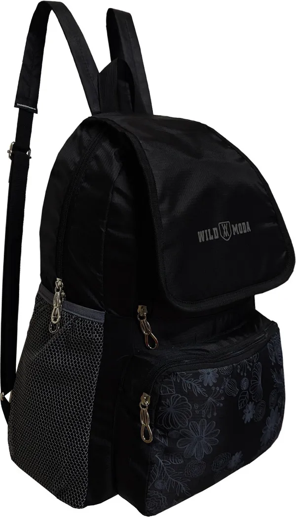 Black_Polyester_Printed_Backpack_For_Girls_(17.5_X_11_X_5_In)