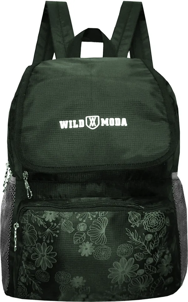 Green_Polyester_Printed_Backpack_For_Girls_(17.5_X_11_X_5_In)