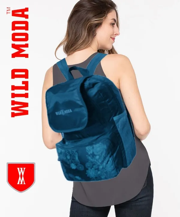 Blue_Polyester_Printed_Backpack_For_Girls_(17.5_X_11_X_5_In)