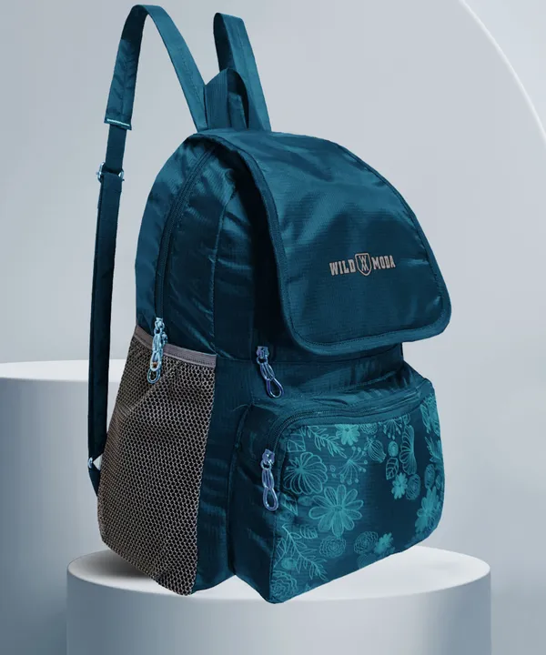 Blue_Polyester_Printed_Backpack_For_Girls_(17.5_X_11_X_5_In)