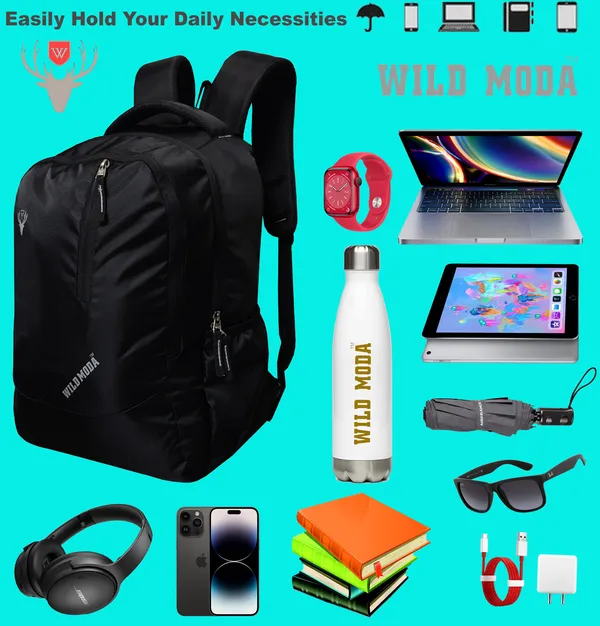 Black_Polyester_Self_Design_Backpack_For_Boys_&_Girls_(19.5_X_12.5_X_5.5_In)