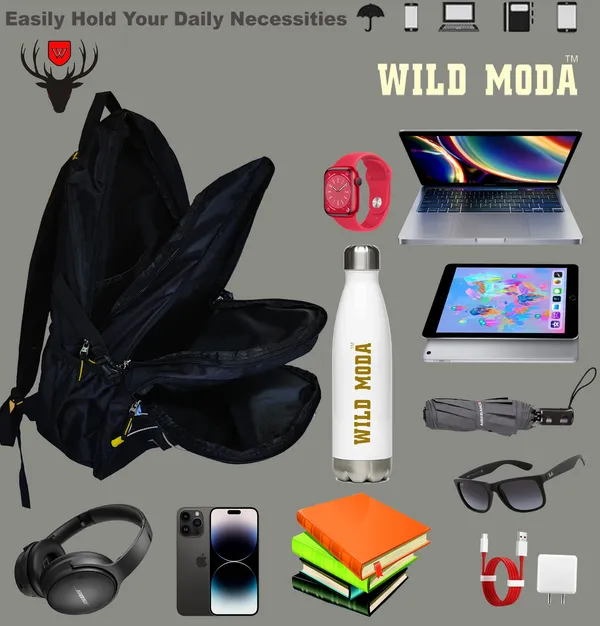 Black_Polyester_Solid_Laptop_Backpack_For_Boys_&_Girls_(19_X_12_X_9.5_In)