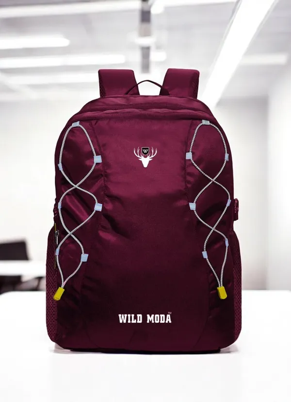 Maroon_Polyester_Solid_Laptop_Backpack_For_Boys_&_Girls_(19_X_12_X_9.5_In)