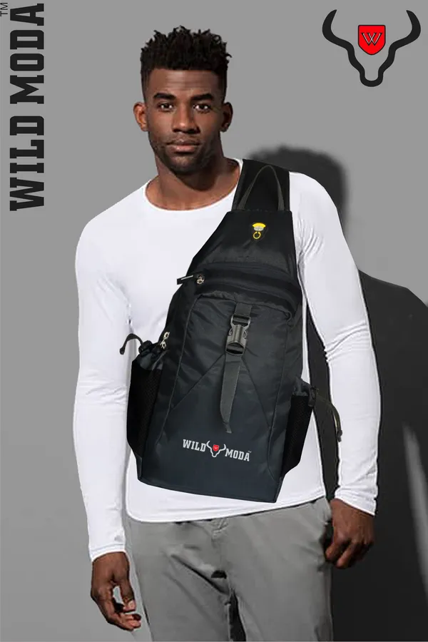Black_Polyester_Zipper_Closure_Sling_Bag_For_Men_&_Women_(46_X_26_X_24.13_Cm)