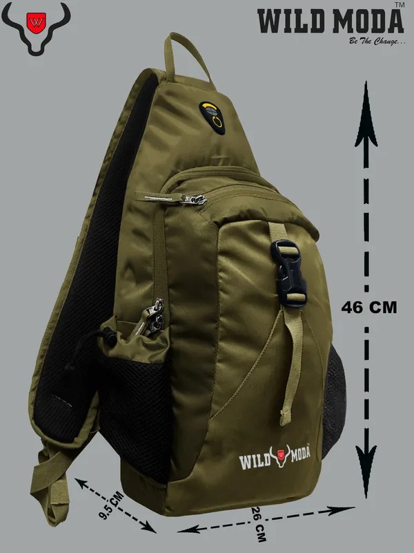 Green_Polyester_Solid_Crossbody_Backpack_For_Boys_&_Girls_(18.5_X_10_X_6_In)