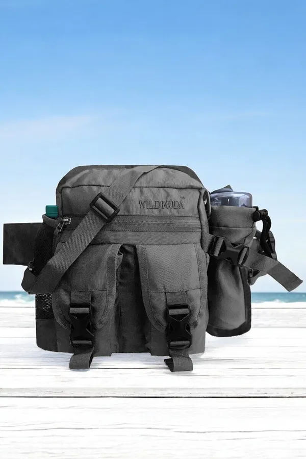 Grey_Polyester_Detachable_Strap_Waist_&_Sling_Bag_For_Men_&_Women_(26_X_20_Cm)