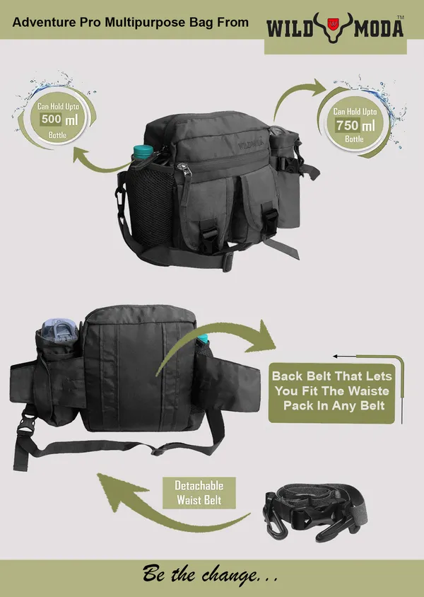 Grey_Polyester_Detachable_Strap_Waist_&_Sling_Bag_For_Men_&_Women_(26_X_20_Cm)