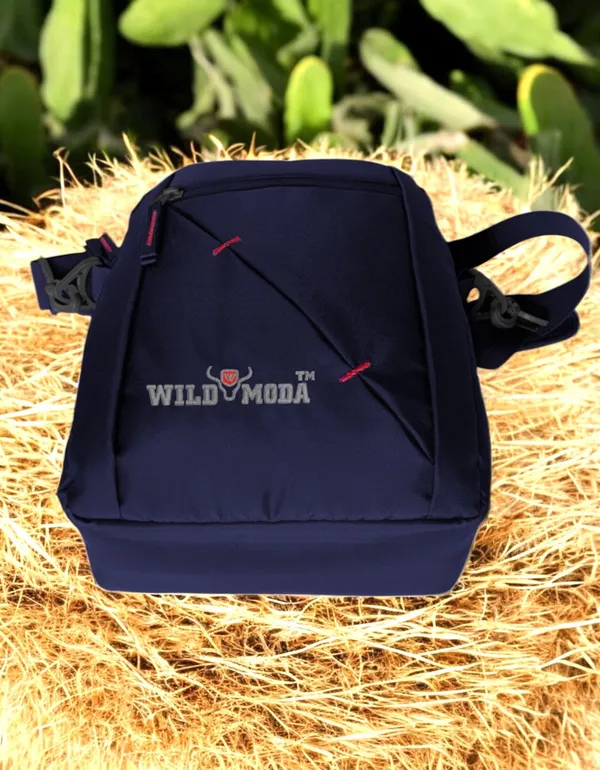 Blue_Polyester_Detachable_Strap_Zipper_Closure_Travel_Sling_Bag_For_Men_&_Women_(29_X_23_Cm)