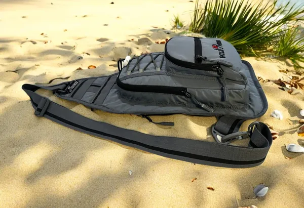 Grey_Polyester_Detachable_Strap_Zipper_Closure_Cross_Body_Sling_Bag_For_Men_&_Women_(33_X_24_Cm)