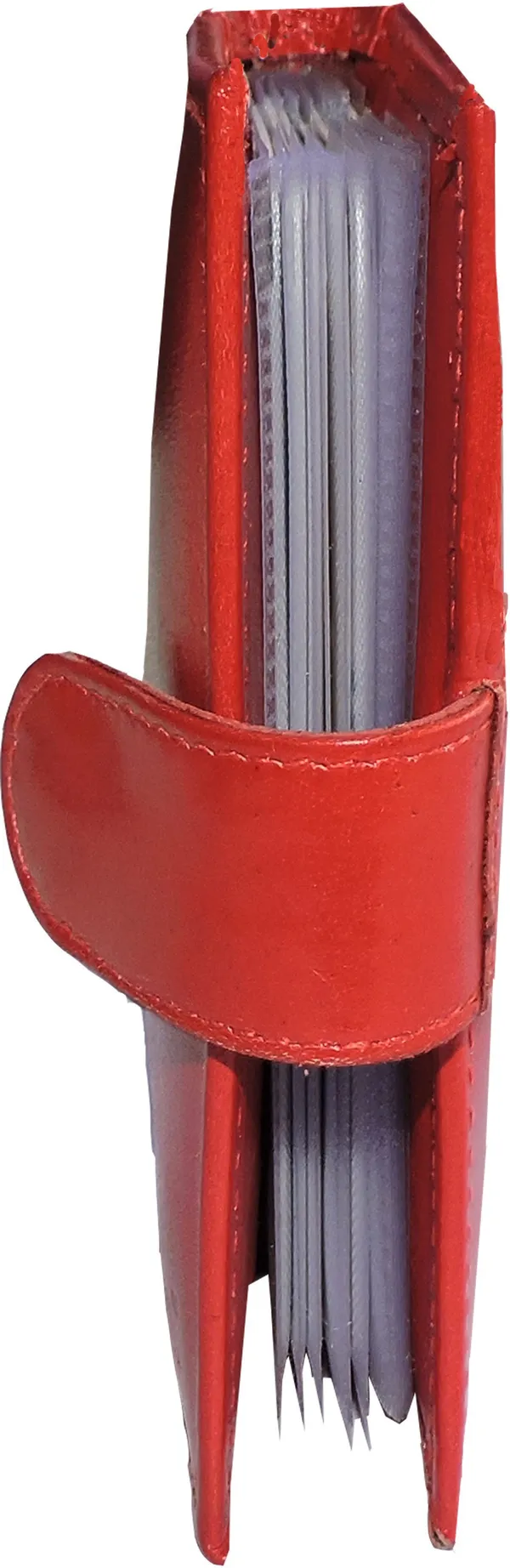 Red_Genuine_Leather_Side_Loading_Push_Button_Closure_Card_Holder_For_Men_(110_X_75_X_15_Mm)