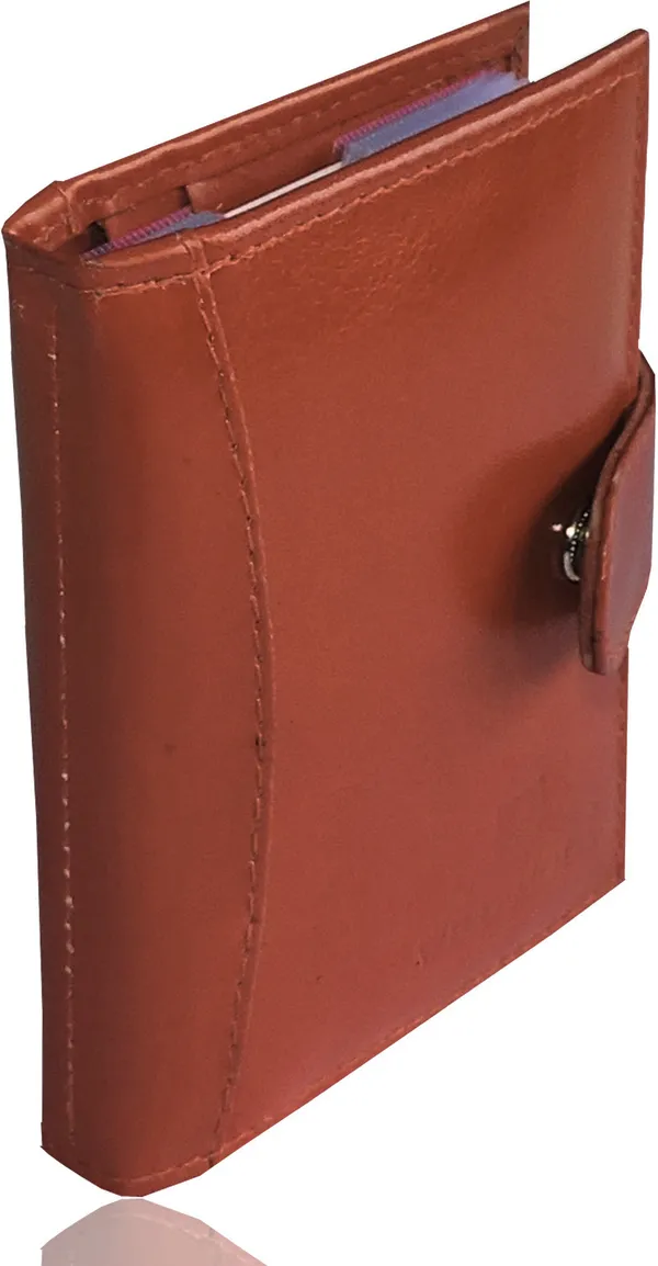 Tan_Genuine_Leather_Card_Holder_For_Men_(80_X_110_Mm)_(16_Card_Slots)