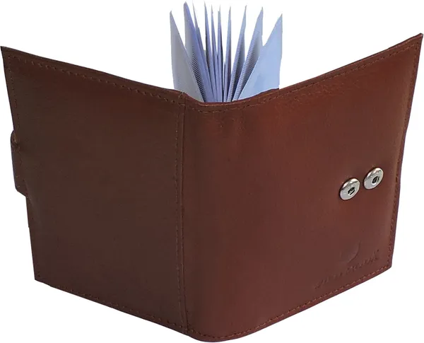 Tan_Genuine_Leather_Top_Loading_Pressing_Button_Closure_Card_Holder_For_Men_(110_X_75_X_15_Mm)