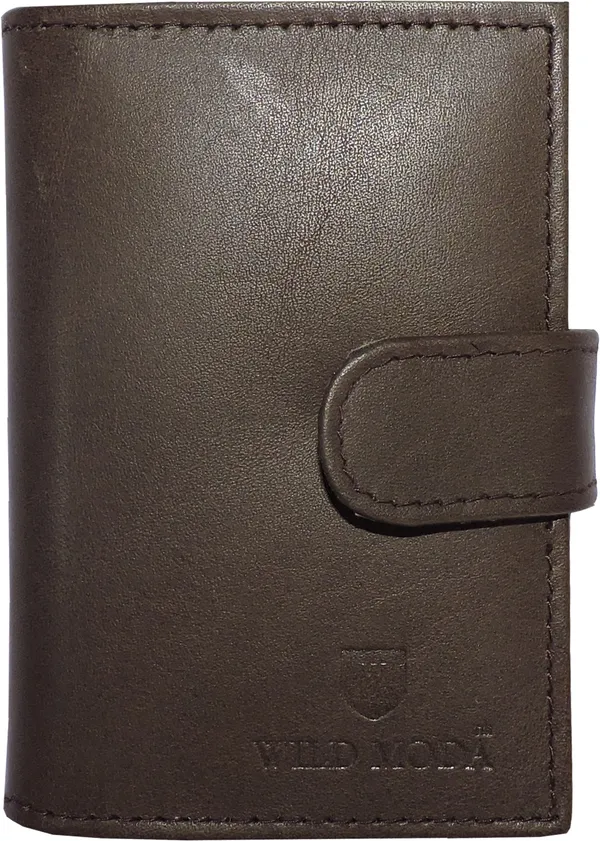 Grey_Genuine_Leather_Top_Loading_Pressing_Button_Closure_Card_Holder_For_Men_(110_X_75_X_15_Mm)