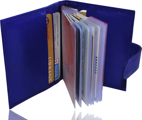 Blue_Genuine_Leather_Card_Holder_For_Men_(110_X_75_Mm)_(20_Card_Slots)