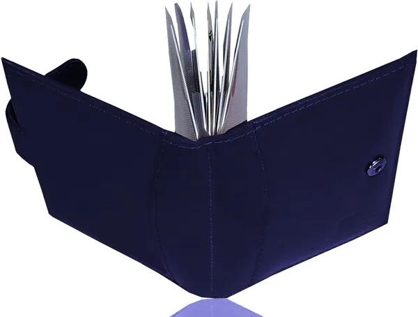 Blue_Genuine_Leather_Card_Holder_For_Men_(110_X_75_Mm)_(20_Card_Slots)
