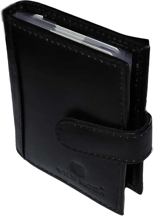 Black_Genuine_Leather_Slide_Loading_Push_Button_Closure_Card_Holder_For_Men_(110_X_75_X_15_Mm)