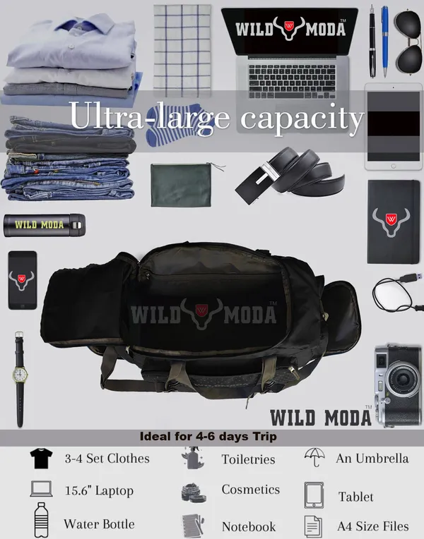 Black_Polyester_Heavyduty_Duffel_Without_Wheels_For_Men_&_Women_(22_X_11_X_13_In)