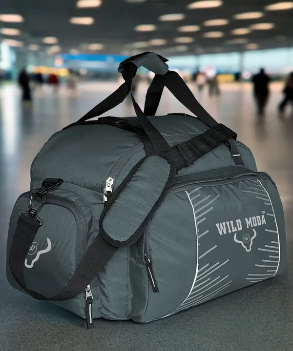 Grey_Polyester_Heavyduty_Duffel_Without_Wheels_For_Men_&_Women_(22_X_11_X_13_In)