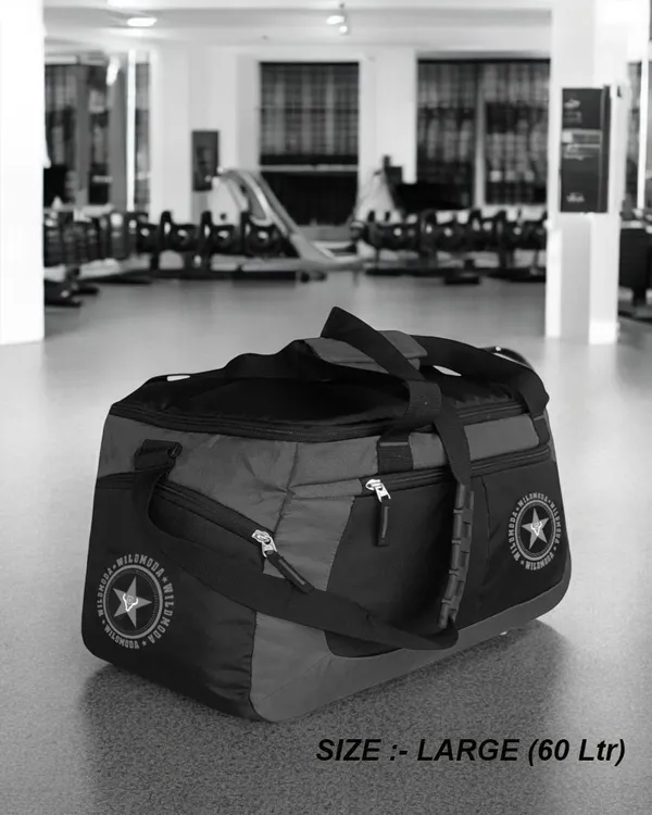 Grey_&_Black_Polyester_Gym_Bag_For_Men_&_Women_(60_L)