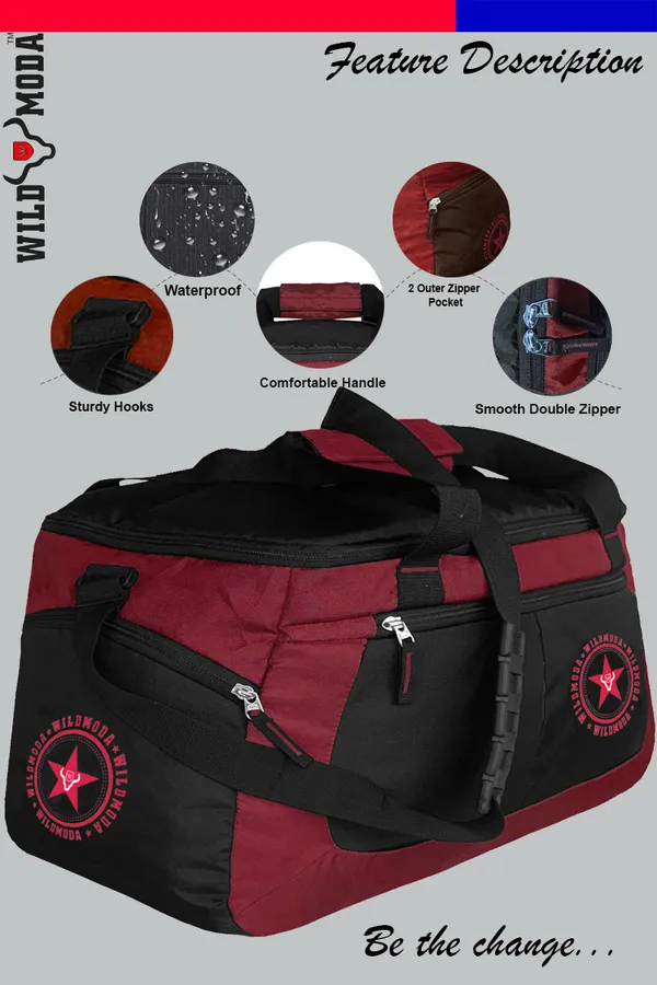 Black_&_Maroon_Polyester_Heavyduty_Duffel_Without_Wheels_For_Men_&_Women_(22_X_11_X_12_In)
