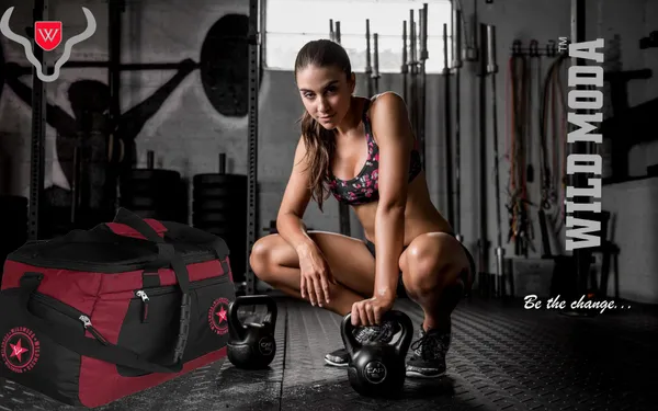 Black_&_Maroon_Polyester_Gym_Bag_For_Men_&_Women_(60_L)