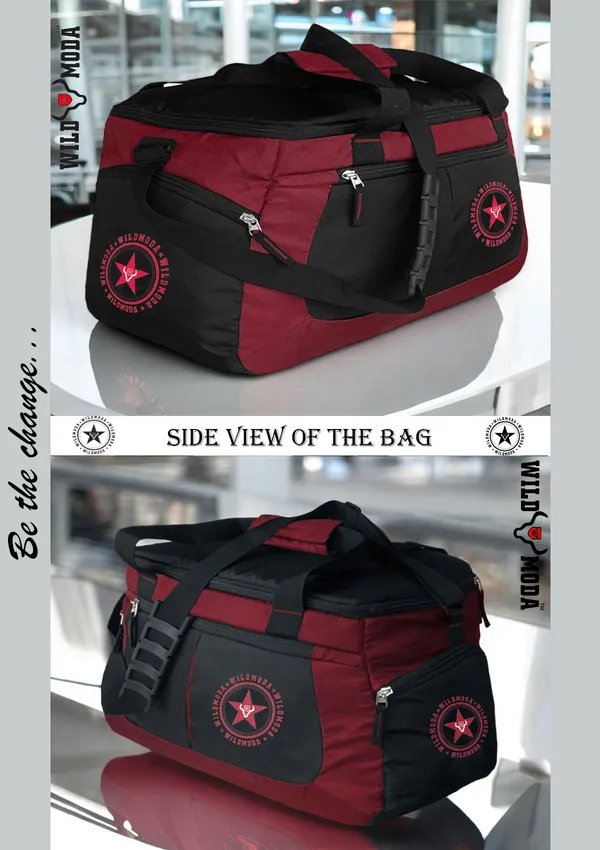 Black_&_Maroon_Polyester_Gym_Bag_For_Men_&_Women_(60_L)