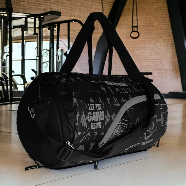 Black_&_Grey_Polyester_Gym_Bag_For_Men_&_Women_(40_L)