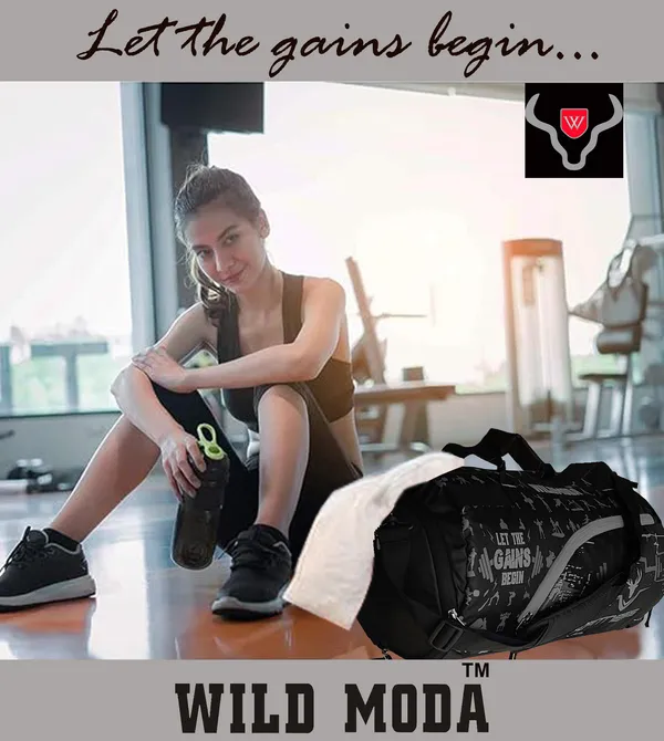 Black_&_Grey_Polyester_Gym_Bag_For_Men_&_Women_(40_L)