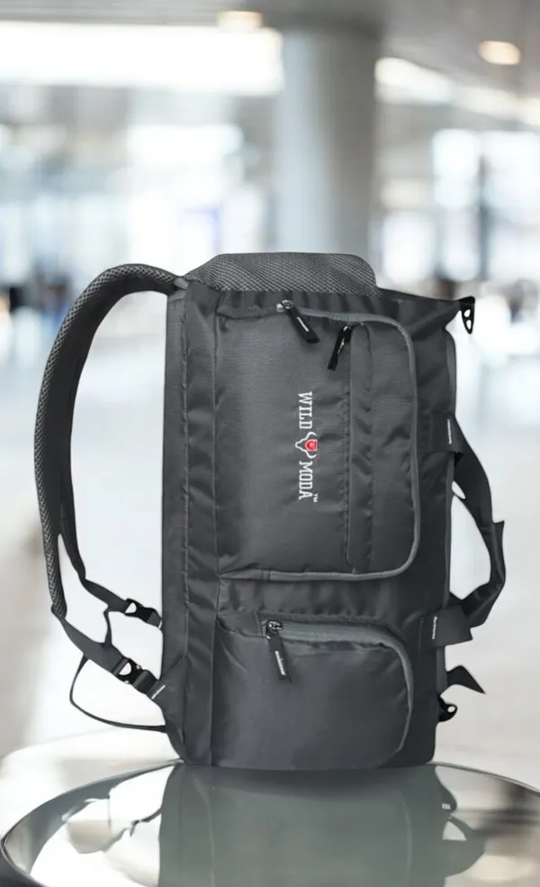 Grey_Polyester_Heavyduty_Duffel_Without_Wheels_For_Men_&_Women_(20.5_X_9_X_12_In)