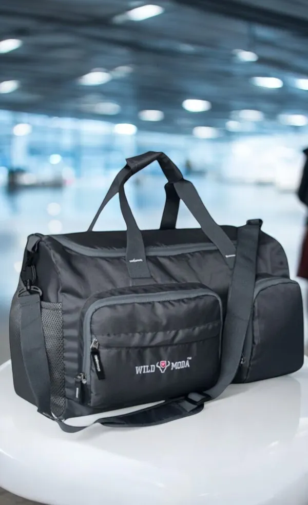 Grey_Polyester_Heavyduty_Duffel_Without_Wheels_For_Men_&_Women_(20.5_X_9_X_12_In)