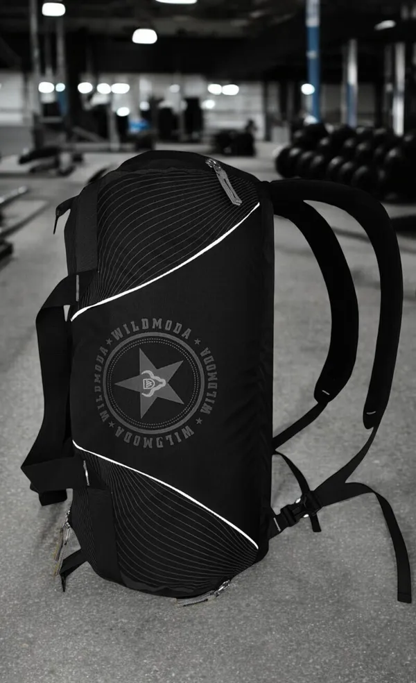 Black_&_Grey_Polyester_Gym_Bag_For_Men_&_Women_(40_L)
