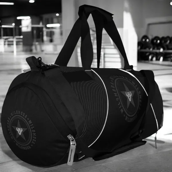 Black_&_Grey_Polyester_Gym_Bag_For_Men_&_Women_(40_L)