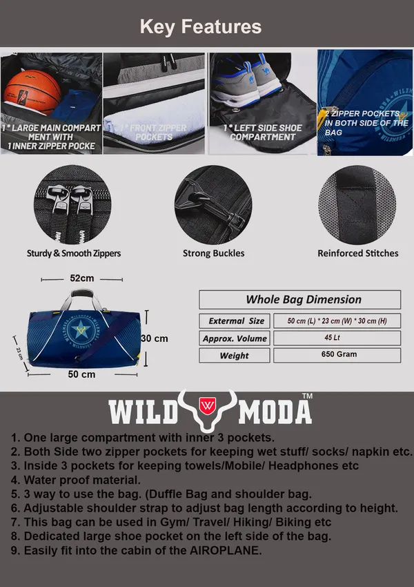 Skyblue_Polyester_Gym_Bag_For_Men_&_Women_(40_L)