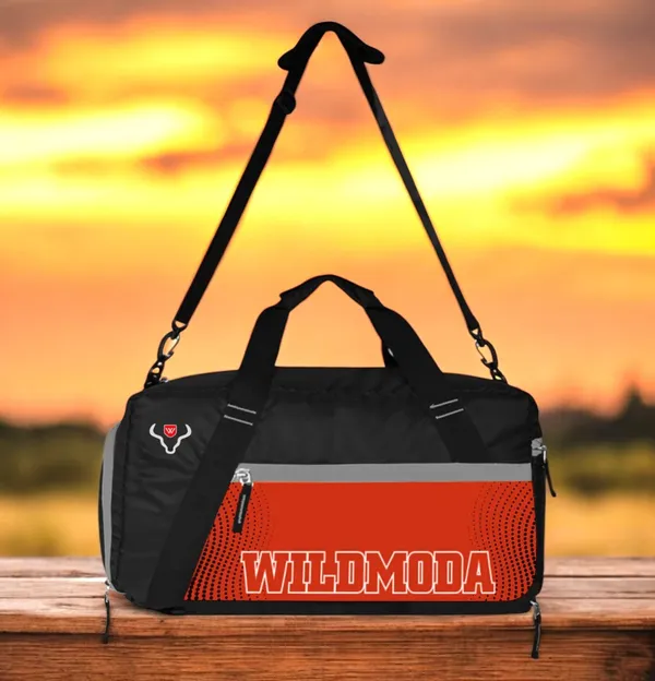 Black_&_Orange_Polyester_Gym_Bag_For_Men_&_Women_(35_L)