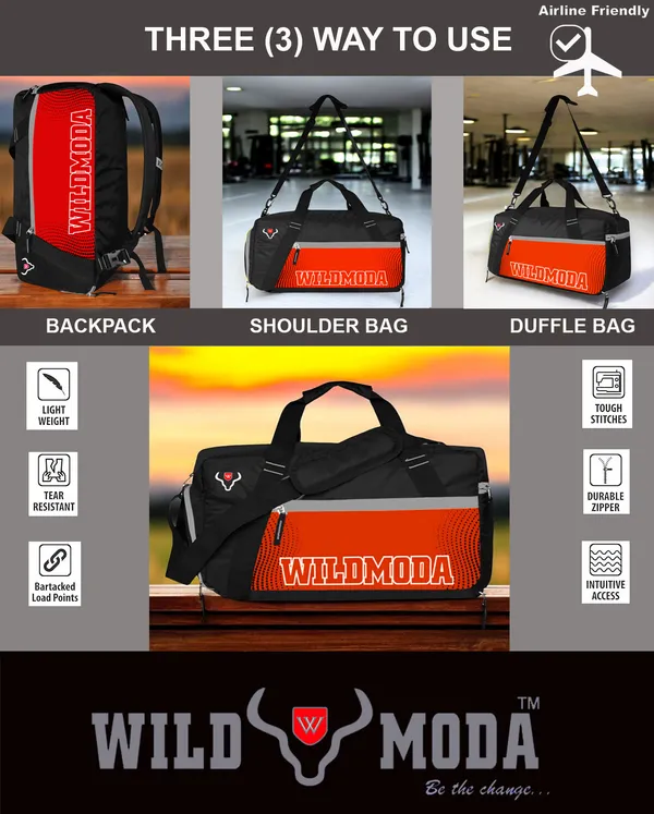 Black_&_Orange_Polyester_Gym_Bag_For_Men_&_Women_(35_L)