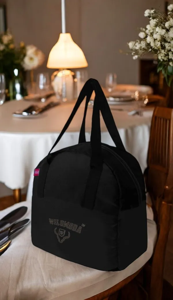 Black_Polyester_Zipper_Closure_Lunch_Bag_For_Boys_&_Girls_(28_X_24_X_10.16_Cm)