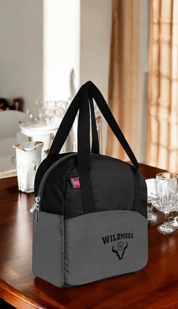Grey_&_Black_Polyester_Zipper_Closure_Lunch_Bag_For_Boys_&_Girls_(28_X_24_X_10.16_Cm)