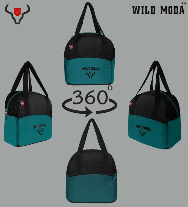 Blue_&_Black_Polyester_Zipper_Closure_Lunch_Bag_For_Boys_&_Girls_(28_X_24_X_10.16_Cm)